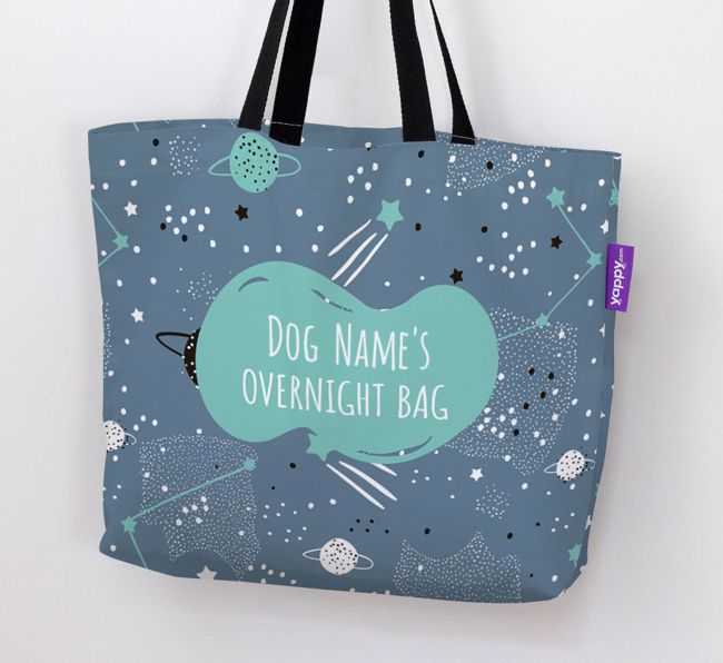 {dogsName}'s Overnight Canvas Bag